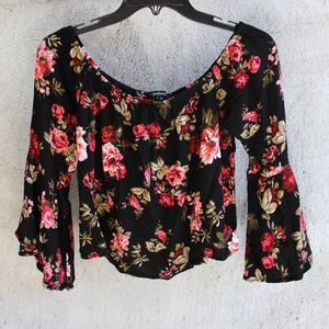 Ambiance Floral Crop Top